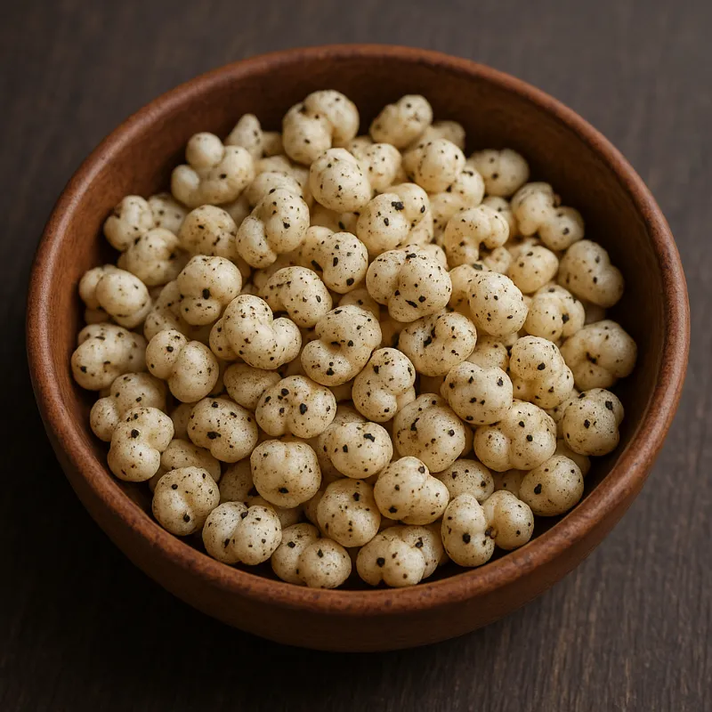 Black Pepper & Salt Makhana – roasted fox nuts (lotus seeds) for wholesale supply