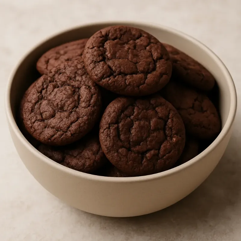 Chocolate Cookies – baked cookies in retail pouches