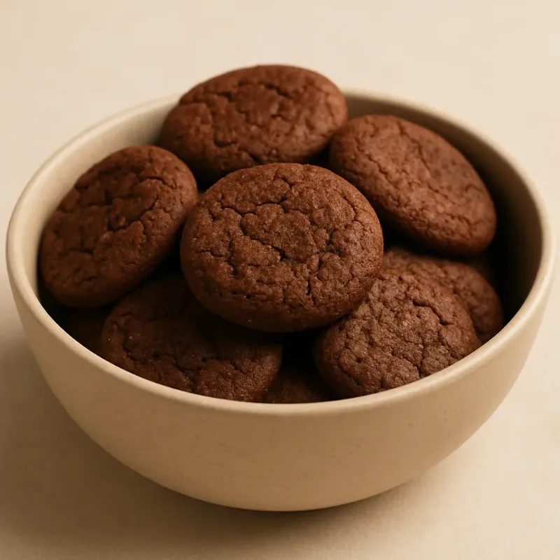 Chocolate Jaggery Cookies – baked cookies in retail pouches