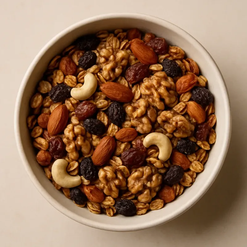 Dry Fruit Granola – crunchy baked granola clusters