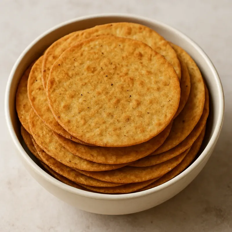 Ghee Sada Khakhra – crisp roasted Gujarati khakhra