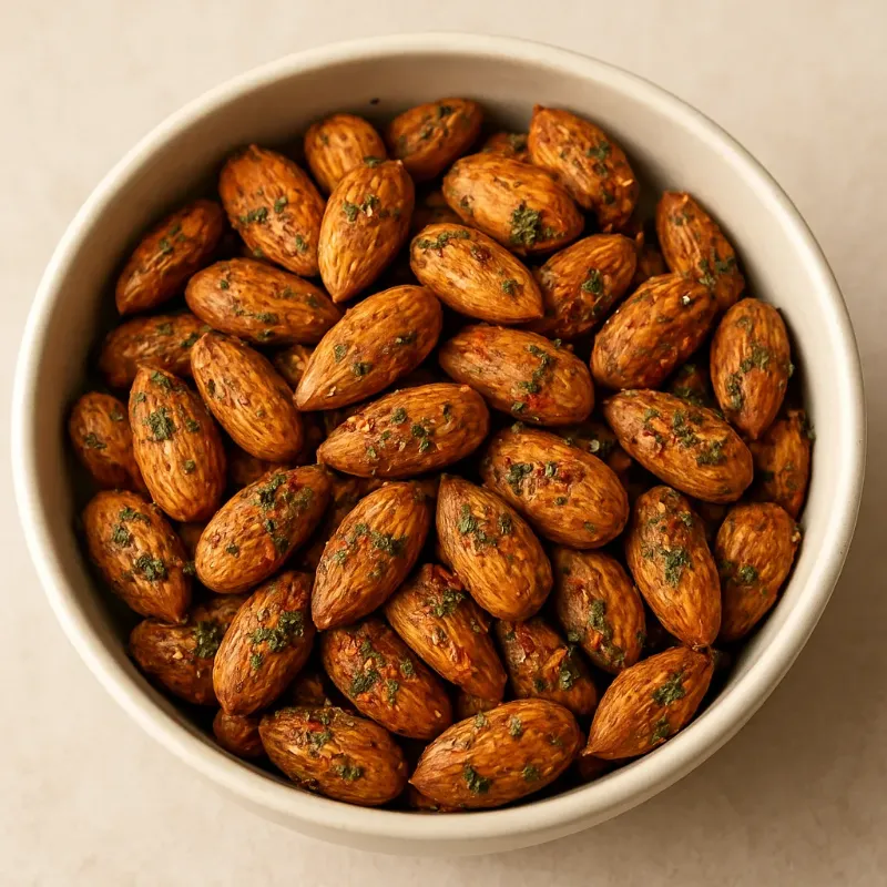 Herbs & Chilli Almonds – roasted almonds for bulk supply