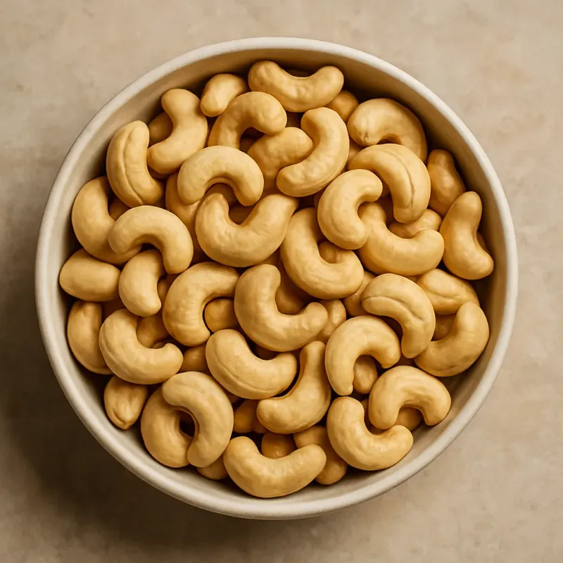 Plain Cashews – roasted cashew nuts for bulk supply