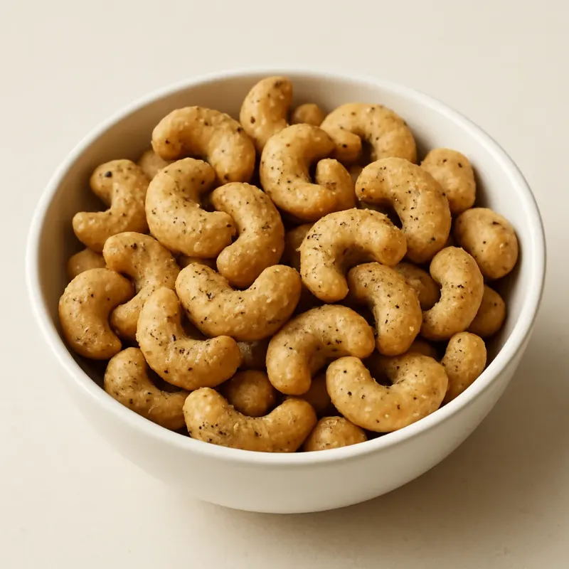 Salt & Black Pepper Cashews – roasted cashew nuts for bulk supply